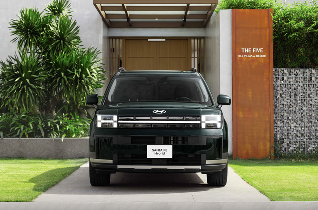 Hyundai Santa Fe Hybrid debuts in Vietnam
- Ảnh 1.