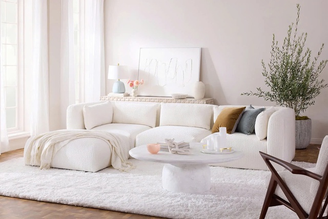 Sắc trắng Cloud Dancer được Pantone chọn là màu của năm 2026- Ảnh 5.