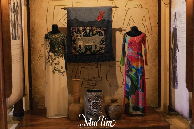 Giới trẻ rủ nhau chụp ảnh Tết sớm tại Bảo tàng Áo dài TP.HCM - Ảnh 13.