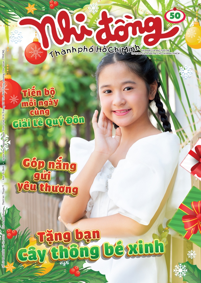 Mời bạn đón đọc Nhi Đồng TP.HCM 50, phát hành 12-12-2025: Góp nắng gửi yêu thương - Ảnh 1.