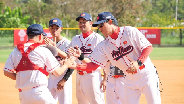 Bóng chày Việt Nam thua trận thứ 3 tại SEA Games 33 - Ảnh 1.