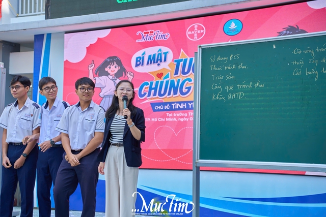 Giải mã Bí mật tuổi chúng mình cùng học trò Trường THPT Bà Điểm- Ảnh 8.