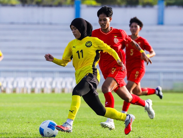 Tuyển nữ Myanmar thắng Malaysia 3-0 tại SEA Games 33- Ảnh 3.