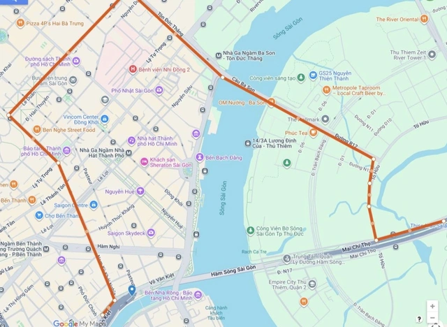 Ho Chi Minh City to close Saigon River Tunnel overnight for fire-safety test - Ảnh 2.