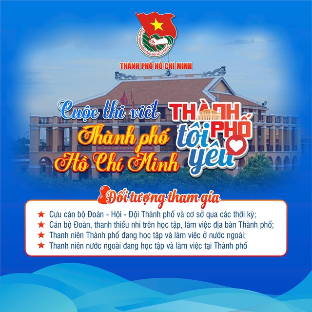 Thành Đoàn TP.HCM phát động cuộc thi viết về TP.HCM- Ảnh 1.