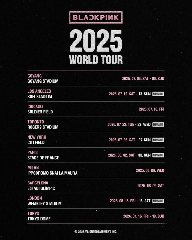 Baekhyun kết hợp Umi trong single mới, BLACKPINK mở rộng world tour 2025- Ảnh 7.