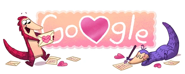 Thông điệp tình yêu trên Google Doodle có gì khác qua các mùa Valentine?- Ảnh 6.