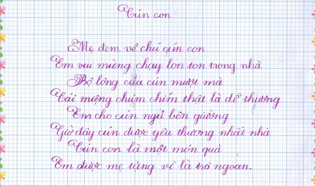 Kết quả sân chơi Chữ đẹp Nhi Đồng số 7: Chúc mừng top 25 xuất sắc- Ảnh 19.