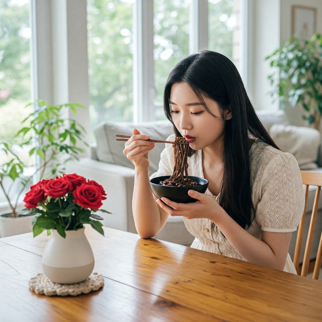Ngày Valentine đen 14-4 ăn mì tương đen có ý nghĩa gì? - Ảnh 1.