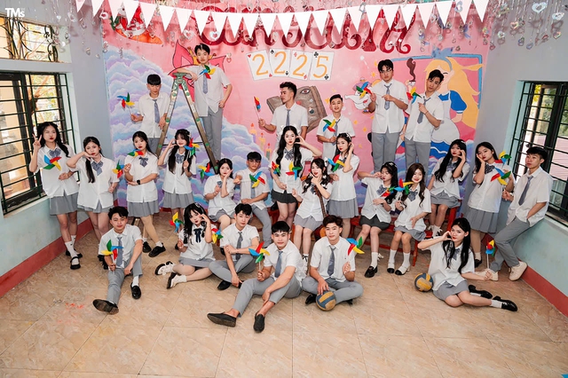 Bộ ảnh thanh xuân trà chiều đẹp hết nước chấm của teen Trường THPT Đồng Xoài (Hà Giang)  - Ảnh 1.