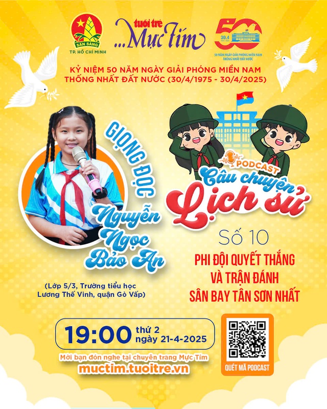 Podcast Câu chuyện lịch sử: Phi đội Quyết Thắng và trận đánh sân bay Tân Sơn Nhất - Ảnh 1.