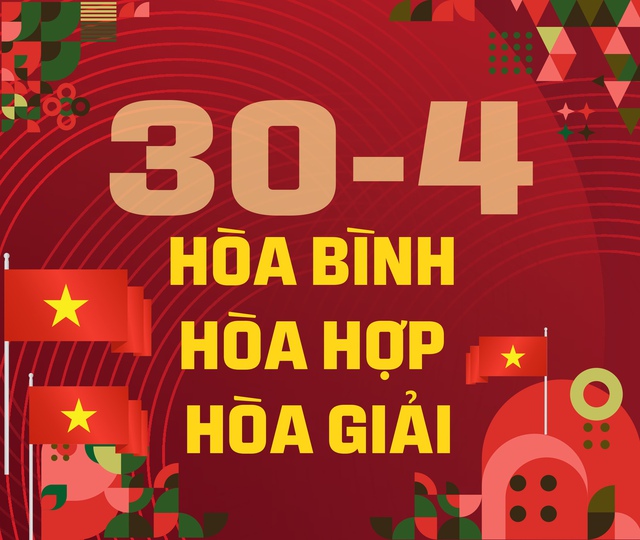 30-4 - Hòa bình, Hòa hợp, Hòa giải