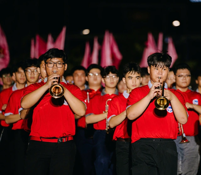 Đội hình nhỏ tuổi nhất tham gia diễu binh, diễu hànhlễ 30-4 - Ảnh 2.