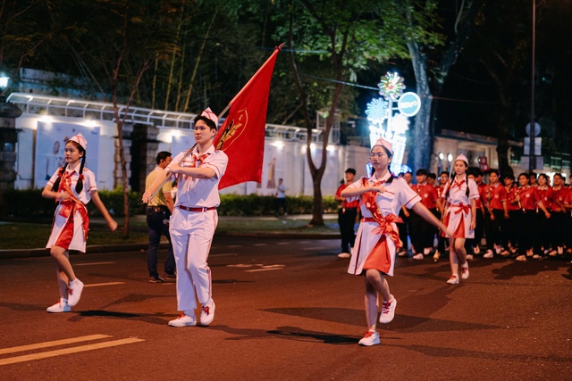 Đội hình nhỏ tuổi nhất tham gia diễu binh, diễu hànhlễ 30-4 - Ảnh 3.