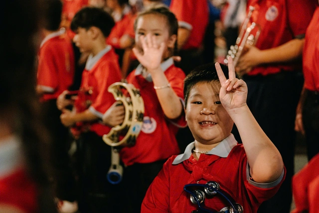 Đội hình nhỏ tuổi nhất tham gia diễu binh, diễu hànhlễ 30-4 - Ảnh 7.