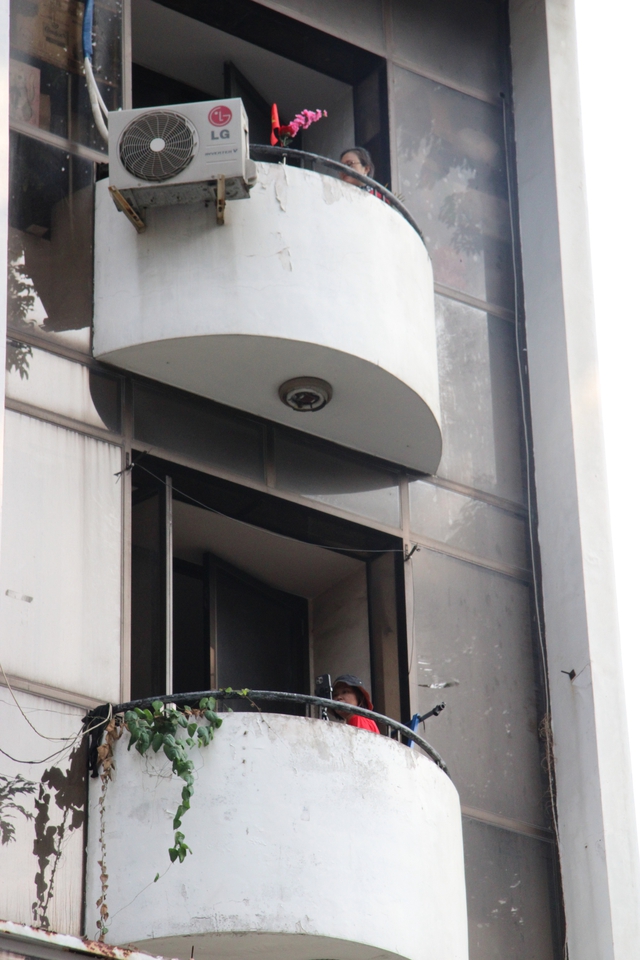 View độc lạ khi xem diễu binh - Ảnh 9.