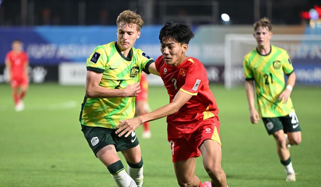 U17 Việt Nam cầm hoà U17 Úc tại Giải châu Á - Ảnh 2.