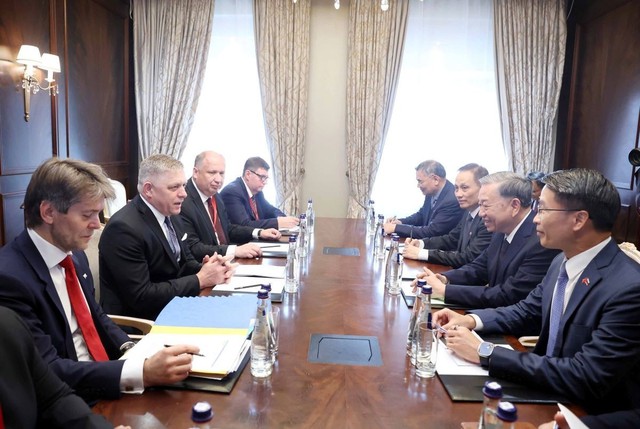 Vietnam’s Party chief holds talks with global leaders during Moscow visit - Ảnh 1.