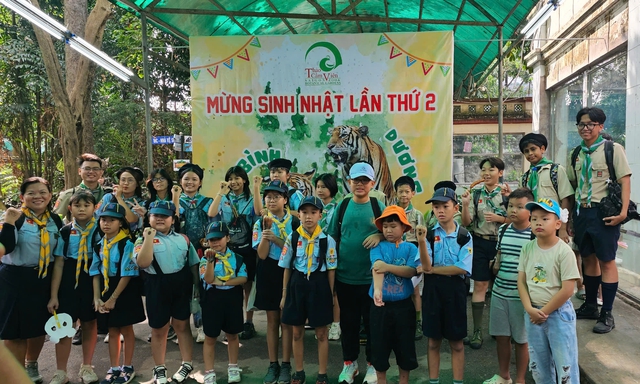 Thảo cầm viên làm tiệc sinh nhật cho 2 bé hổ Bình và Dương- Ảnh 4.