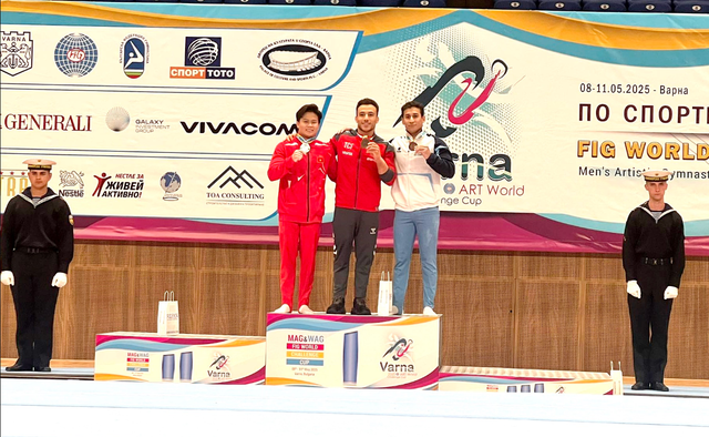 Vietnamese gymnast wins gold at FIG World Challenge Cup - Ảnh 1.