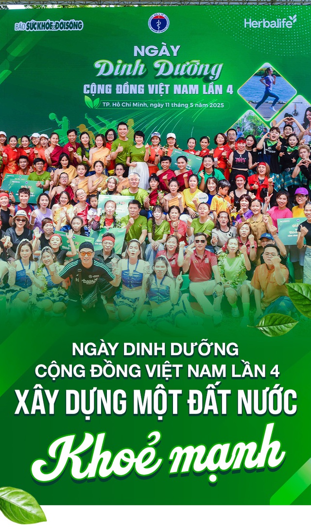 Ngày dinh dưỡng cộng đồng Việt Nam lần 4  Xây dựng một đất nước khỏe mạnh