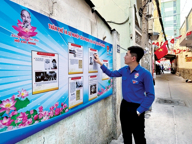 Váng tạo với không gian văn hóa Hồ Chí Minh - Ảnh 1.