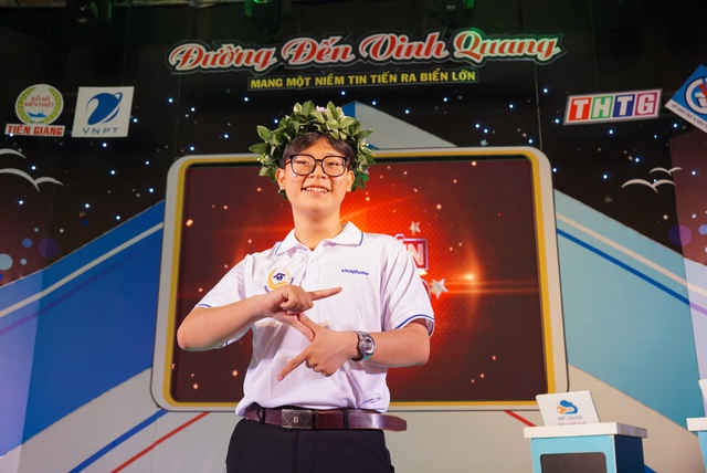 Trường THPT Cái Bè có đại diện thứ hai tham dự chung kết năm Đường đến vinh quang - Ảnh 4.