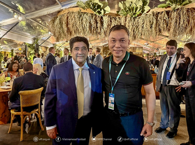 Vietnam attends FIFA congress, builds ties with football powerhouses - Ảnh 1.