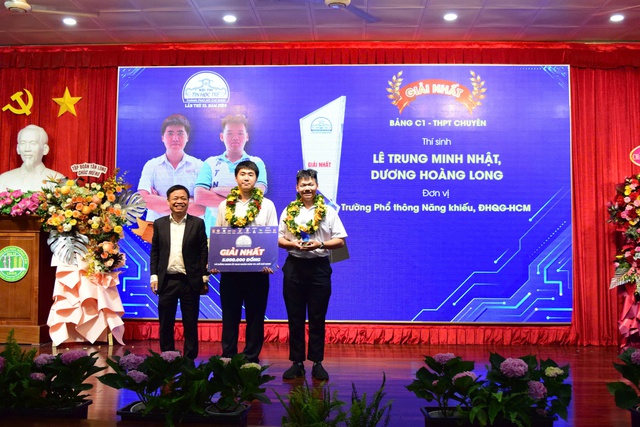 Lộ diện những tài năng Tin học trẻ TP.HCM - Ảnh 1.