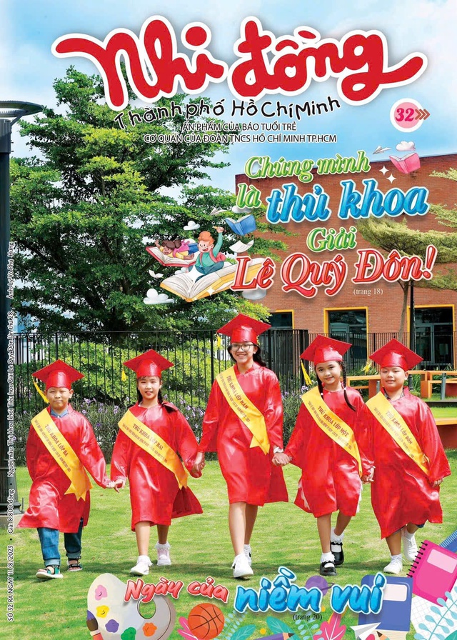 Chung kết Giải Lê Quý Đôn trên ấn phẩm Nhi Đồng TP.HCM: gặp lại thủ khoa - Ảnh 1.
