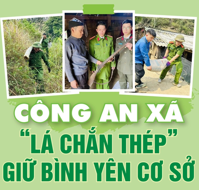 Công an xã - ‘lá chắn thép’ giữ bình yên cơ sở