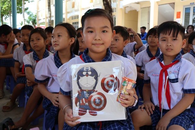 Học sinh Trường tiểu học Tân Lý Tây hào hứng với sân chơi tìm hiểu thực phẩm- Ảnh 11.