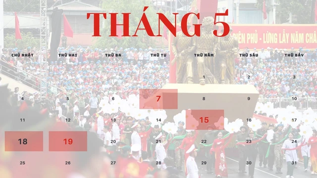 Tháng 5 có những ngày lễ, ngày kỷ niệm nào?- Ảnh 1.