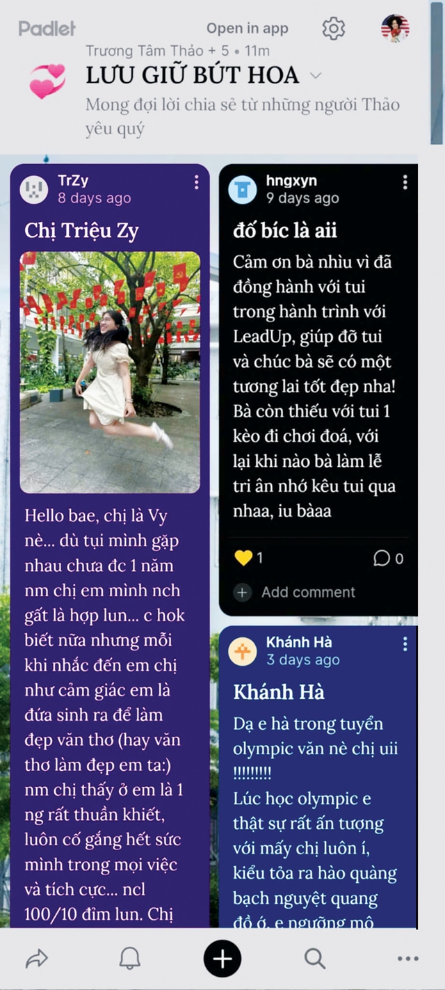Tạm biệt tuổi học trò với lưu bút online - Ảnh 2.