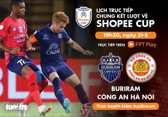 Chung kết Cúp CLB Đông Nam Á: Công An Hà Nội đấu Buriram - Ảnh 1.