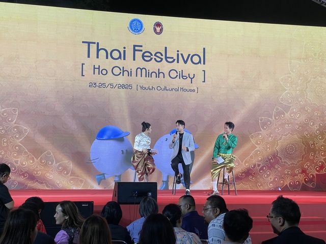 Thai Festival showcases cultural heritage and creative innovation in Ho Chi Minh City - Ảnh 3. Thai Festival showcases cultural heritage and creative innovation in Ho Chi Minh City - Ảnh 3.
