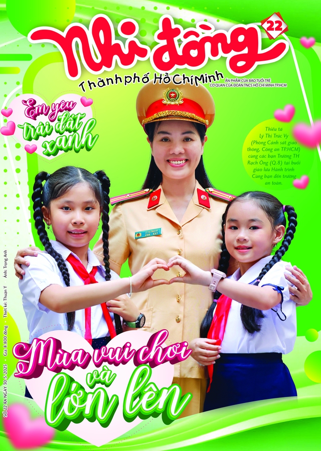Có gì trong ấn phẩm Nhi Đồng TP.HCM số chào hè phát hành ngày 30-5? - Ảnh 1.