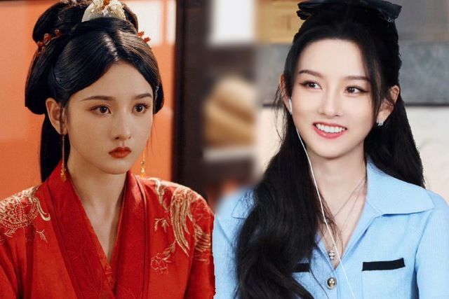 Khom lưng gây bão, Tống Tổ Nhi gây chú với nhan sắc đời thường - Ảnh 1.