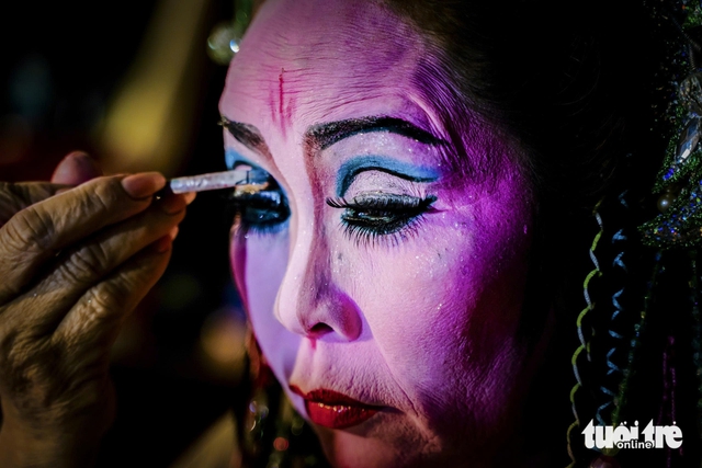 Where color meets character: Face painting traditions of Binh Dinh’s 'tuong' stage - Ảnh 4.