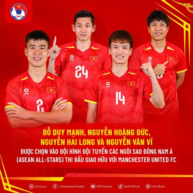 ASEAN All-Star vs Man United: Lịch trực tiếp, đội hình dự kiến- Ảnh 1.