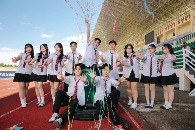 Đường chạy thanh xuân của teen Trường THPT Kon Tum- Ảnh 3.