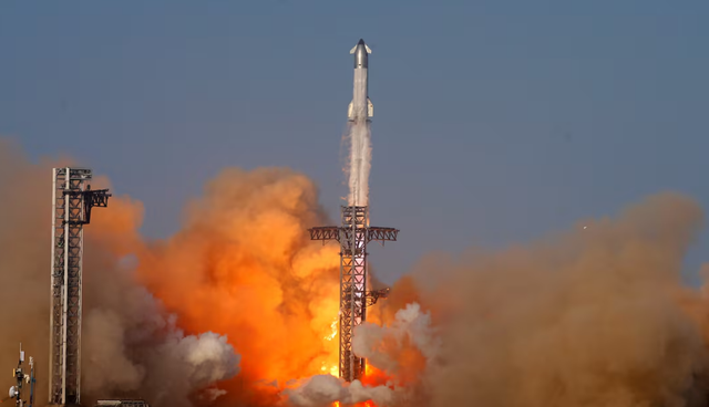 SpaceX Starship launched on ninth test flight after last two blew up - Ảnh 1.