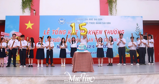 365 lời cảm ơn từ học sinh Trường Trung học Thực hành Sài Gòn tại lễ tri ân và trưởng thành - Ảnh 15.