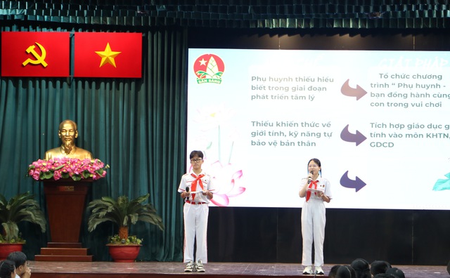Lãnh đạo TP.HCM cam kết giải quyết kiến nghị của thiếu nhi- Ảnh 1.
