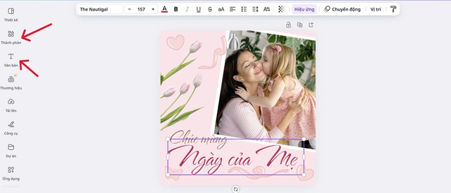 Cách tạo thiệp chúc mừng Ngày của mẹ bằng Canva- Ảnh 3.