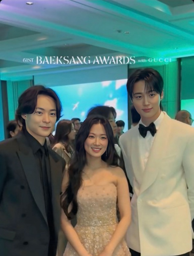 4 điểm nhấn thời trang đáng chú ý tại thảm đỏ Baeksang 2025 - Ảnh 4.