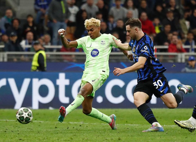 Inter edge Barca in seven-goal thriller to reach Champions League final after extra time - Ảnh 4. Inter edge Barca in seven-goal thriller to reach Champions League final after extra time - Ảnh 4.