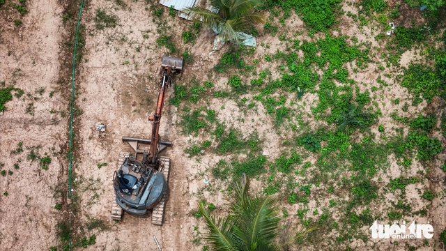 Illegal construction on Red River islet under investigation in Hanoi- Ảnh 4. Illegal construction on Red River islet under investigation in Hanoi- Ảnh 4.