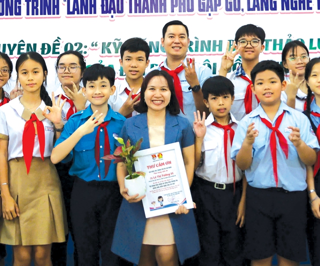 Trẻ em thành phố sẵn sàng lắng nghe và lên tiếng nói- Ảnh 2.