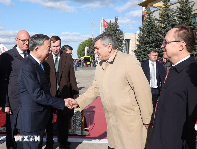 Vietnam’s Party leader To Lam begins official visit to Russia - Ảnh 4.